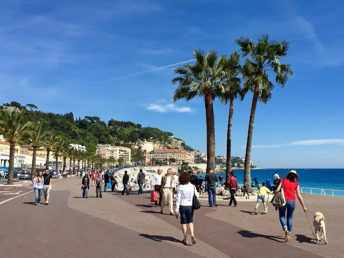 Old Town- 4 Pers, Vieux Nice, Ac, Wifi ภายนอก รูปภาพ
